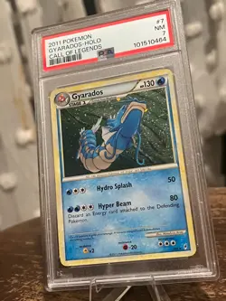 PSA 7 Pokemon Gyarados Holo 7/95 Call of Legends - Image 1