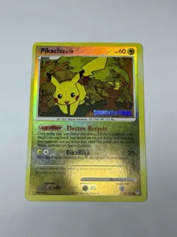 Pokemon Pikachu 94/123 Diamond and Pearl Burger King Stamped Reverse Holo LP/NM - Image 1