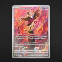 Pokemon TCG Card Fezandipiti 073/064 Shrouded Fable Illustration Rare - NM - Image 1
