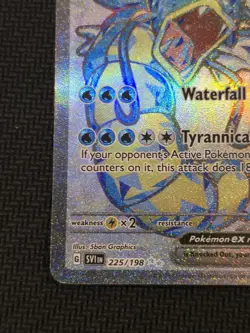 GYARADOS EX HOLO 225/198 SCARLET AND VIOLET BASE SET POKEMON - Image 5