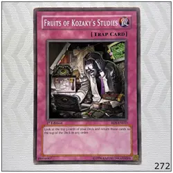 Fruits of Kozaky's Studies - RDS-EN053 - Common 1st Edition Yugioh - Image 1