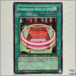 Pigeonholing Books of Spell - MFC-093 - Common Unlimited Yugioh - Image 1
