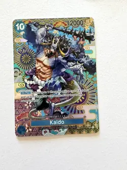 ONE PIECE Card Kaido OP04-044 PAR SR OP-05 Awakening of The New Era Japanese Ver - Image 1