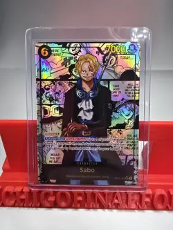 OP13-120 Sabo SEC Manga Rare (Super Alternate Art) One Piece Card Game English - Image 4