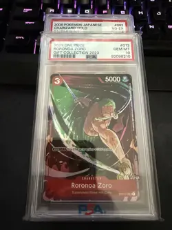 PSA 10 Roronoa Zoro ST01 013 Gift Collection 2023 One Piece Card Game English - Image 1