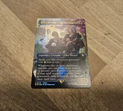 Emet-Selch of the Third Seat - Chocobo Track Foil - Final Fantasy MTG - FIN #473 - Image 1
