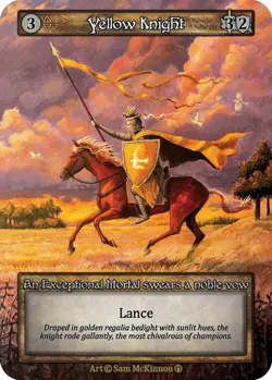 YELLOW KNIGHT X3 *SORCERY: CONTESTED REALM - ARTHURIAN LEGENDS* - Image 1