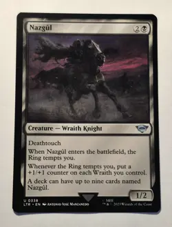 MTG - LOTR : Nazgul (#338) ~ Mint ~ FREE SHIPPING!!! - Image 1