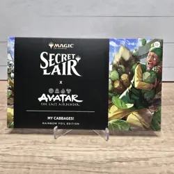 MTG Secret Lair x Avatar: The Last Airbender | My Cabbages! FOIL Edition INHAND - Image 1