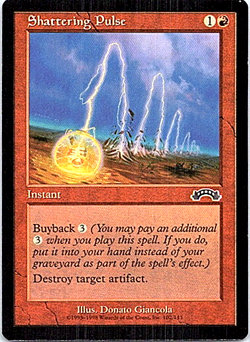 Shattering Pulse Magic The Gathering Exodus Near Mint - Image 1
