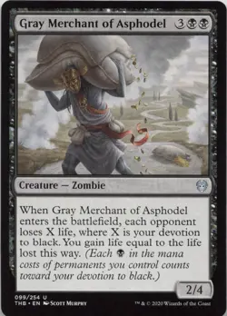 Gray Merchant of Asphodel U Theros Beyond Death 99 - LP MTG - Image 1