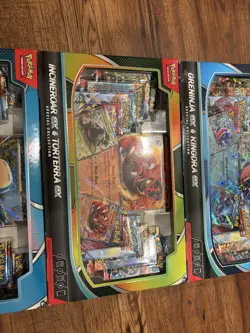 Pokemon TCG Snorlax Blissey Ex + Greninja Kingdra Ex Special Collection Box Lot - Image 3