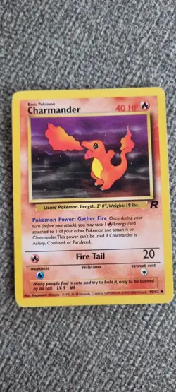 Charmander - Pokemon TCG - MP - Common - Team Rocket 50/82 - Image 1