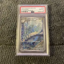 Pokemon Scarlet & Violet 151 Dragonair 181/165 PSA 10 English Illustration Rare - Image 1