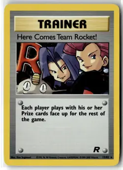 Here Comes Team Rocket! ⭐ 15/82 Team Rocket Holo WOTC Vintage Pokemon LP/MP - Image 1