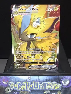Pokemon Card Zeraora VMAX GG42/GG70 Crown Zenith Galarian Gallery Holo NM - Image 1