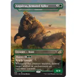 ANGUIRUS, ARMORED KILLER (GEMRAZER)(GODZILLA) Ikoria IKO Magic MTG MINT CARD - Image 1