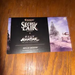 MTG Secret Lair Avatar The Last Airbender Path Of Ancestry Foil Edition - Image 1