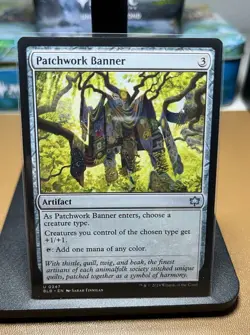 Patchwork Banner Bloomburrow Regular - Image 1