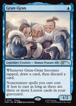 MTG Magic Gran-Gran Promo 0001 Avatar TLA Unique & Misc Promos NM English - Image 1