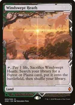 Windswept Heath Zendikar Rising Expeditions Regular for sale online - Image 2