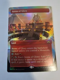 MTG - Arena of Glory FOIL Borderless - Modern Horizons 3 - Image 1