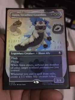 Appa, Steadfast Guardian Borderless FOIL MTG Avatar: TLA Nm/M - Image 1