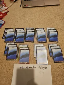 Lot Of 27 Unhinged Islands John Avon Art Non-foil Full Art Lands - Image 2