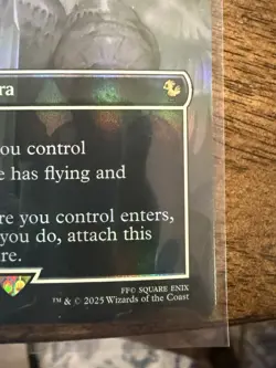 MTG Brilliant Wings [Foil] [Borderless] Final Fantasy FIC 0454 Rare Protection - Image 3