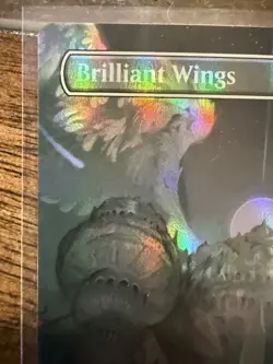 MTG Brilliant Wings [Foil] [Borderless] Final Fantasy FIC 0454 Rare Protection - Image 5