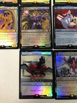 MTG Universes Beyond 17 FOIL Transformers Set - MINT - Image 3
