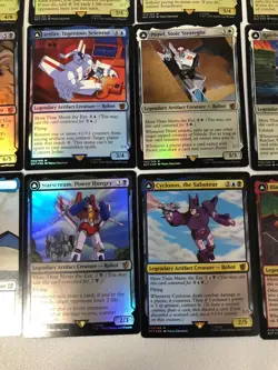 MTG Universes Beyond 17 FOIL Transformers Set - MINT - Image 4