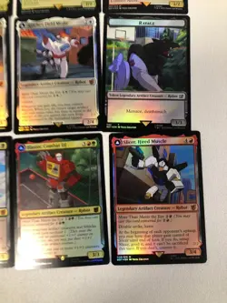 MTG Universes Beyond 17 FOIL Transformers Set - MINT - Image 5