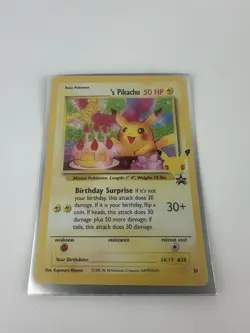 Birthday Pikachu 24 Celebrations Classic Collection Pokemon TCG - NM - Image 1