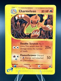 Pokemon Vintage E Series Expedition Chameleon Card 73/165 - Image 2