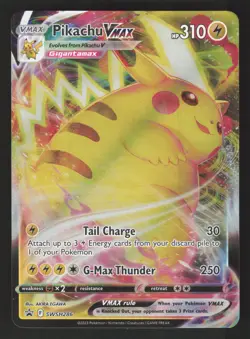 Pikachu VMAX SWSH286 Promo Pokemon Jumbo Cards - Image 1