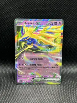 Xerneas ex 179 PROMO BLACK STAR HOLO Scarlet & Violet Pokemon English Foil TCG - Image 1