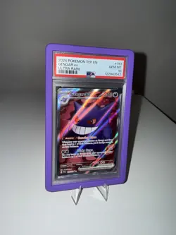 2024 Pokemon Temporal Forces Gengar ex UR PSA 10 Gem Mint #193 with SLAB GUARD - Image 1