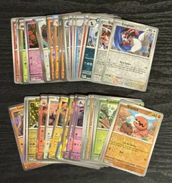 Pokemon TCG Holo Reverse Holo 37 Card Lot Surging Sparks SV SSP Scarlet Violet - Image 1