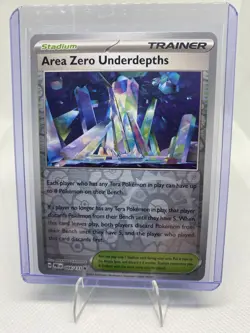 Area Zero Underdepths 094/131 Reverse Holo Pokemon TCG Prismatic Evolutions NM/M - Image 1