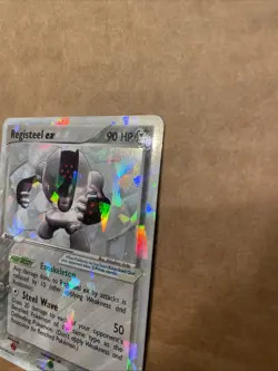 Pokemon TCG Registeel EX Hidden Legends Holo Rare Card 99/101 - Image 4