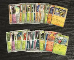 Pokemon TCG Holo Reverse Holo 44 Card Lot Destined Rivals SV DRI Scarlet Violet - Image 1