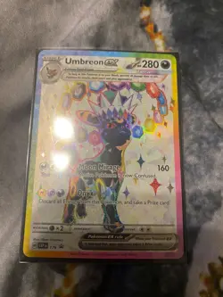 Umbreon ex 176 SVP Black Star Promo Prismatic Evolutions Figure Coll. Pokemon NM - Image 2