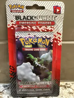 2011 Pokemon Black & White Emerging Powers Blister Single Sealed Booster Pack - Image 1