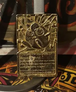 Jigglypuff 39 23K Gold Plated 1999 Burger King Pokemon Card Light Play Fast Ship - Image 2