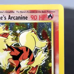 Blaine's Arcanine 1/132 Gym Challenge Holo Rare WOTC Pokemon English NM ? - Image 4