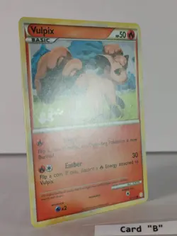 Vulpix - HeartGold & SoulSilver - 87/123 - Pokemon TCG - Common - B - Image 3