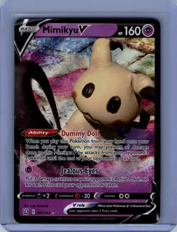 Pokemon SWSH05: Battle Styles #062/163 Mimikyu V Near Mint or Better - Image 1