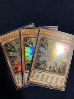 YU-GI-OH! x3 Kelbek the Ancient Vanguard 1st ED MAMA-EN027 NM - Image 1