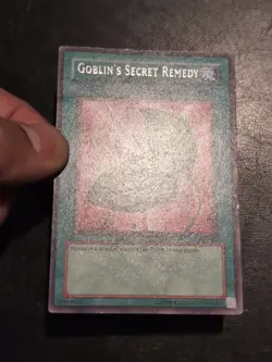 Yu-Gi-Oh! RARE CARD GOBLIN'S SECRET REMEDY LOB-099 1996 VINTAGE PRINT LP - Image 2